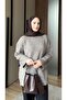 سترة تريكو كبيرة الحجم من أسل - 2