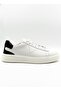 Genuine Leather Men's White Sneakers Orthopedic, Lightweight, Comfortable, Non-Slip Sole, Everyday Sneakers - 3