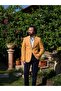 Men's Premium Italian Style Slim Fit Men's Punto Stitched Jacket with Pockets and Half Lining - 8