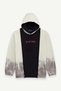 Logo Printed Oversize Wide Cut Hoodie Hooded Sweatshirt - 4