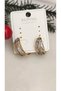 Xuping Vip Earrings - Xuping Silver Inlaid Zircon Stone Rosegold Xuping Earrings Non-Tarnish Non-Fade 2.5cm - 3