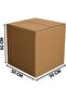 Heavy Duty – 5 Ply Shipping Carton Box – 50x50x50 cm - 2