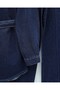 Bag, Pocketed Trousers, Denim Suit - Navy Blue - 5