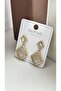 Xuping Vip Earrings - Xuping Pearlescent Stone Reflective Dangle Gold Stud Model Xuping Earrings Non-Tarnish-3Cm - 3