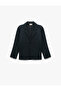 Buttoned Long Sleeve Double-Breasted Collar Pocket Cotton Basic School Jacket