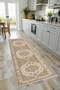 Retro Mink Beige Chenille Carpet Rug Runner Non-Slip Washable Kitchen Living Room Hallway - 7
