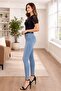 Women's Tulle Detailed Lycra Short Sleeve Bodysuit - 2