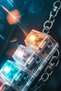 Illuminated Mechanical Keyboard Key Stress Keychain with Click Sound Rgb Fidget Suitable Mixed Color Will Be Sent - 4