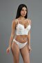 Double-Push up Padded Half Bustier Bra Panty Set, 334157 - 2