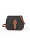 Women's Bag with Cover Detail, Three Compartments, Crossbody, Width: 23 Cm, Length: 19 Cm, Width: 10 cm - 2