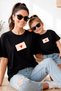 Mother Daughter 100% Cotton T-Shirt Mama Mini Mother Daughter Single Price