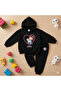 Gabby's Dollhouse Printed Hooded Top and Bottom Tracksuit Set