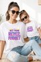 Mother Daughter 100% Cotton T-Shirt Mama Mini Mother Daughter Single Price