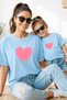 Mother Daughter 100% Cotton T-Shirt Mama Mini Mother Daughter Single Price
