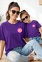 Mother Daughter 100% Cotton T-Shirt Mama Mini Mother Daughter Single Price