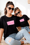 Mother Daughter 100% Cotton T-Shirt Mama Mini Mother Daughter Single Price