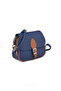 Women's Bag with Cover Detail, Three Compartments, Crossbody, Width: 23 Cm, Length: 19 Cm, Width: 10 cm