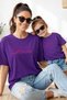 Mother Daughter 100% Cotton T-Shirt Mama Mini Mother Daughter Single Price