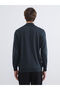 Ozmarka New Season Half Turtleneck Wool Blended Men's Knitwear Sweater - 4