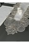 Linen Textured Luxury French Lace American Set/12 People-13 Pieces - 4