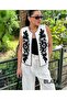 Cotton Linen Suze Embroidered Vest