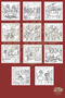 With You Coloring Book - Special for Couples - Valentine's Day - Thick Pages - Wire Spiral - 7