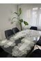 Luxury Living Room Sets with Lacquer Guipure on Linen