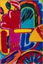 Fruit Pattern Mixed Vivid Color Decorative Carpet Miravip598 - 2