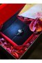 Valentine's Day Special Stainless Steel Ring in a Luminous Velvet Box - 3