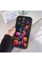 Redmi 13X Compatible Retro Floral Print, Stylish and Elegant, Shock-Absorbing Silicone Case - 3