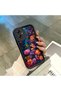 Samsung Galaxy A04E Compatible Retro Flower Print, Stylish and Elegant, Shock-Absorbing Silicone Case