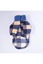 Royal Blue Chicago Checks V2 Plaid Pattern Buttoned Dog Jacket Thick Plush Dog Outfit Cat Coat - 7