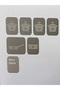 ,POTE10Pcs Set,Cast Aluminum,Marble Coating,(C20,22,24,28cm+F26cm+Ovenware medium)Warm Marble - 3