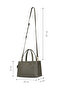 Women's Shoulder Bag Black Cn7552T – Casual Stylish Design, Lightweight and Convenient - 6