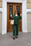 Plus Size Buttoned Knitwear Double Set