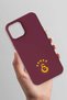 iPhone 12 Pro Compatible 5 Star Yellow Arma Claret Red Silicone Licensed Phone Case - 3