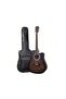 Tobacco Sunburst Matte Finish 40-41 Inch Guitar With Bag