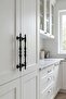 Luxury Sultan Furniture Kitchen Drawer Cabinet Cupboard 96 mm Black Metal Handles Handle Handle - 8