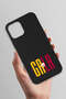 iPhone 12 Pro Compatible Gala Black Silicone Licensed Phone Case - 3