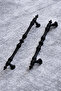Luxury Sultan Furniture Kitchen Drawer Cabinet Cupboard 96 mm Black Metal Handles Handle Handle - 2