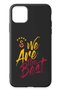 iPhone 11 Pro Max Compatible We Are the Best Black Silicone Licensed Phone Case