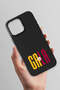 iPhone 16 Pro Max Compatible Gala Black Silicone Licensed Phone Case - 3