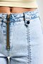 Women's Ice 3s6-3 Flare Fit Comfort Fabric Zip Detail Design Denim Jeans - 2