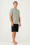 Men's T-Shirt and Shorts Set 100% Cotton – Comfortable Set for Home & Daily Use with Pocket Shorts - 8