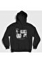 Unisex Black Vengeance Bibi Hooded Sweatshirt 599943Tt