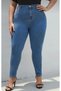 New Season Battal Size Shape-Up Power Lycra High Waist Tight-Leg Skinny Women's Jeans - 2