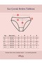 Girl's Waitress 100% Cotton Slip Panties - Heart Patterned 5-Pack White - 7
