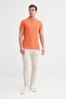 Men's Polo Neck Tshirt 46130 Tangerine - 2