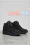 Zr-X6 Waterproof Unisex Fur-Lined Boots Black - 4