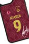 iPhone 15 Pro Max Compatible Mauro Icardi 3Rd Forma Signed Glass Licensed Phone Case - 2